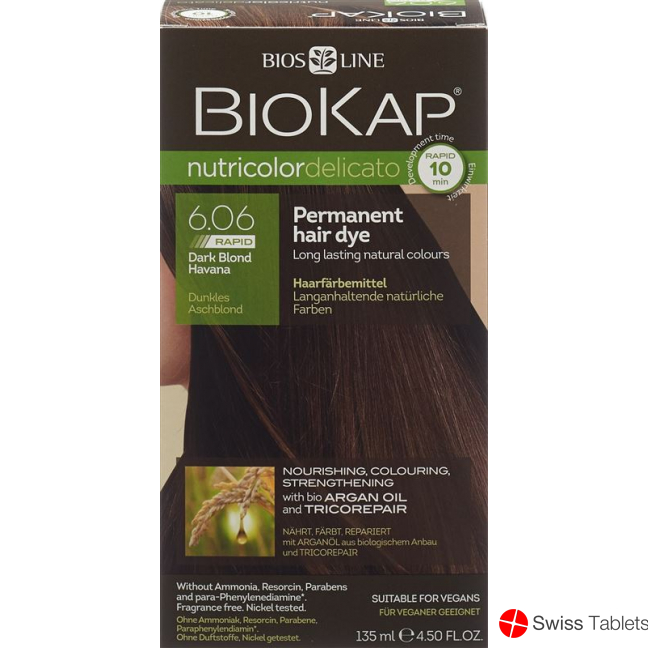 Biokap Nutricolor Delicato Rapid Dunk Aschb 135ml buy online