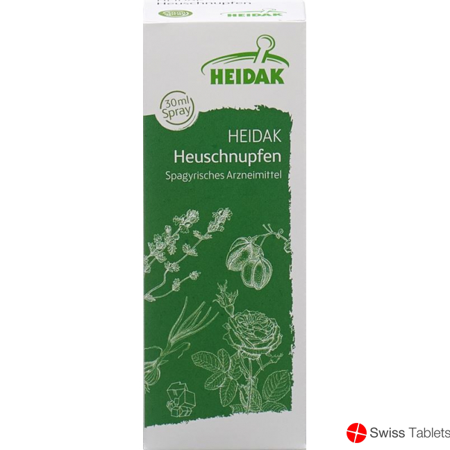 Heidak Heuschnupfen Spray Flasche 30ml buy online