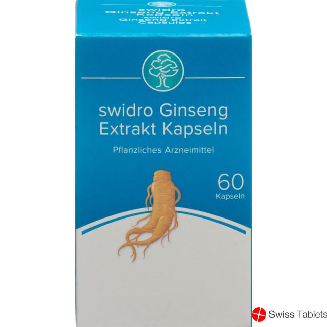 Swidro Ginseng Extrakt Kapseln 60 Stück buy online