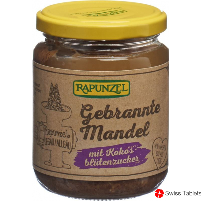 Rapunzel Creme Gebr Mandel Kokosblütenzucker 250 buy online