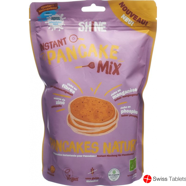 Shine Instant Pancake Mix Simple Bio Beutel 400g buy online