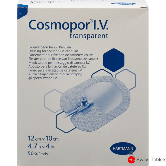 Cosmopor i.v. 10x12cm Transparent 50 Stück buy online