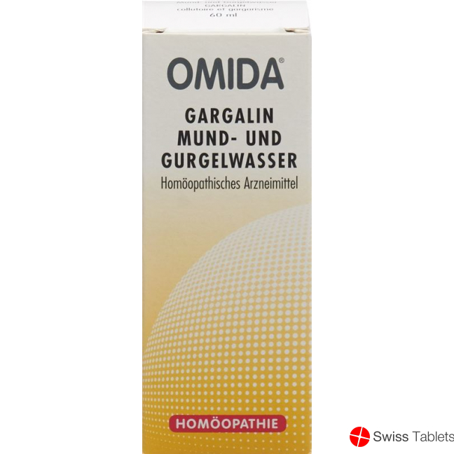 Omida Gargalin Mund- und Gurgelwasser Flasche 60ml buy online