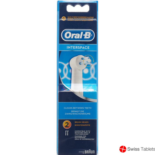 Oral-b Aufsteckbürsten Interspace 2 Stück buy online