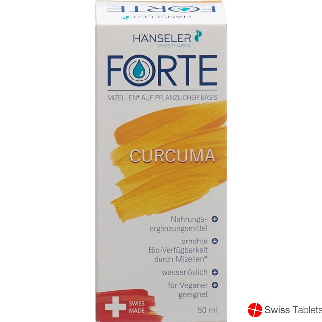 Hänseler Forte Curcuma Dropper Bottle 50ml buy online