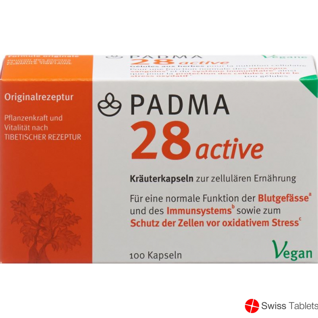 Padma 28 Active Capsules 100 pieces buy online