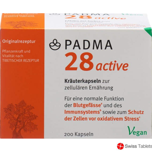 Padma 28 Active Capsules 200 pieces buy online