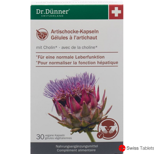 Dr. Dünner Artichoke Capsules 30 Caps buy online