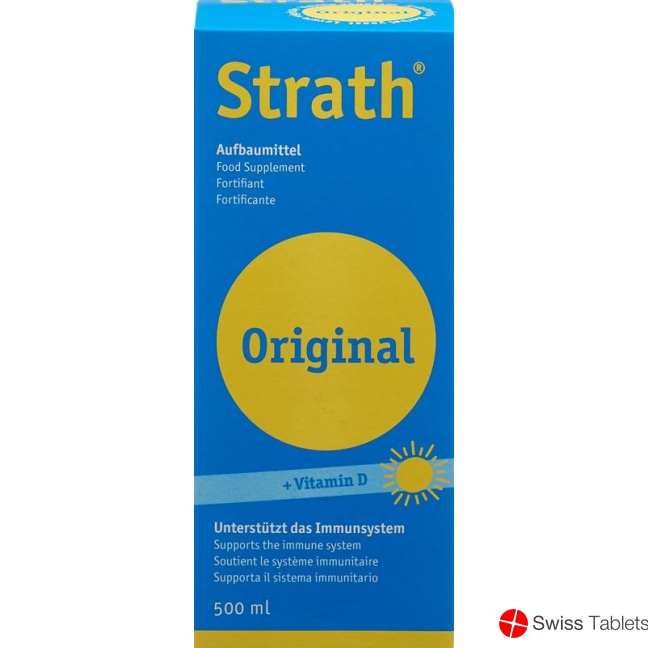 Strath Original Liquid Builder with Vitamin D 500ml buy online