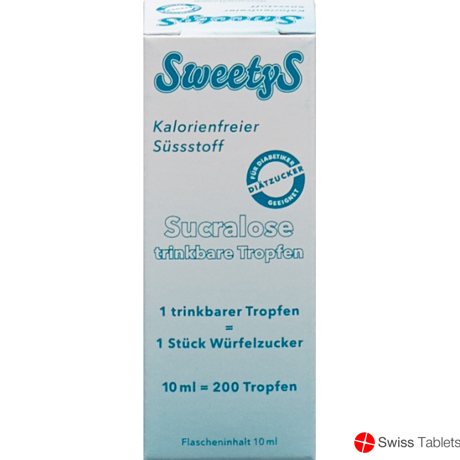 Goodness Sweetys Sucralose Suessstoff Tropfflasche 10 M buy online