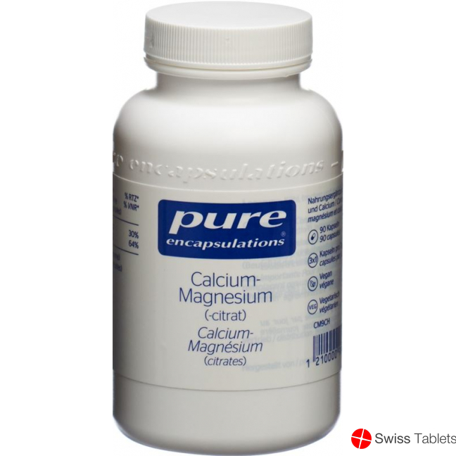 Pure Calcium-Magnesium Kapseln Neu Dose 90 Stück buy online