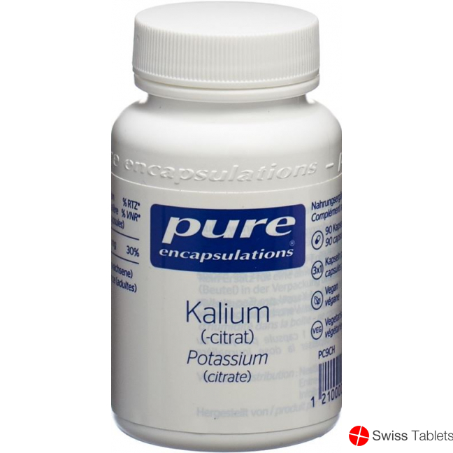 Pure Kalium Kapseln Neu Dose 90 Stück buy online
