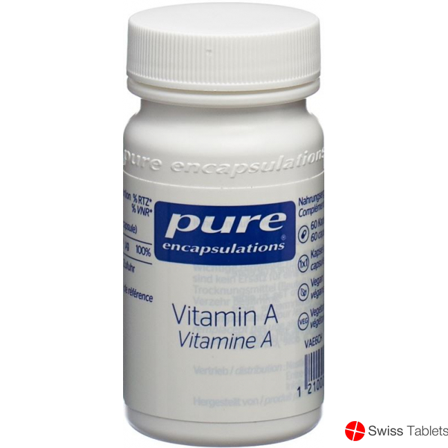 Pure Vitamin A Kapseln Neu Dose 60 Stück buy online