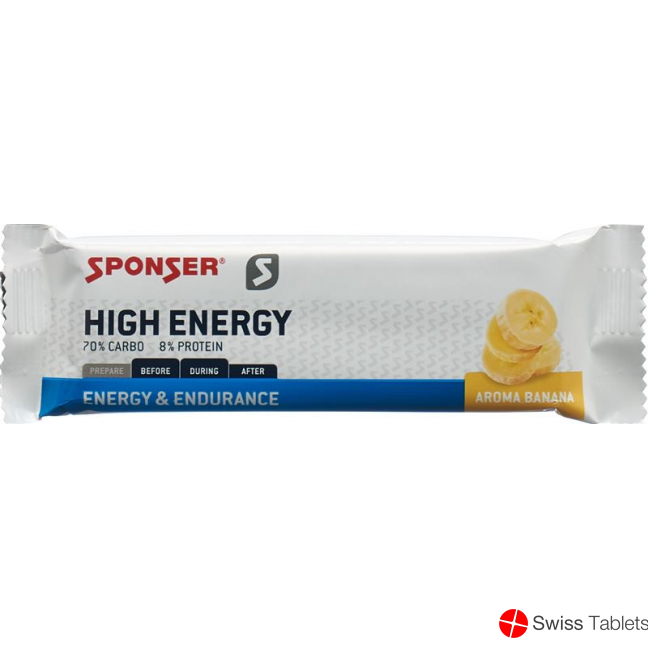Sponser High Energy Bar Banane 45g buy online