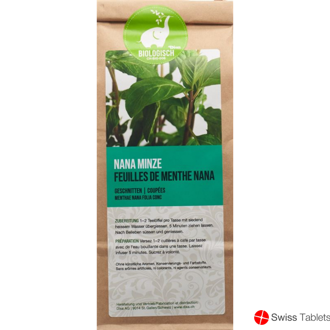 Dixa Marokkanische Minze Nana Bio Geschnitten 50g buy online