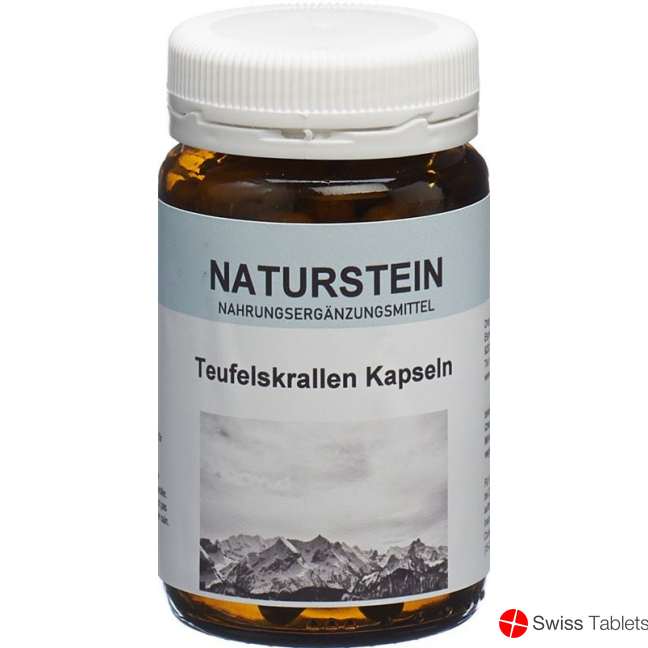 Naturstein Teufelskrallen Kapseln Glasflasche 100 Stück buy online