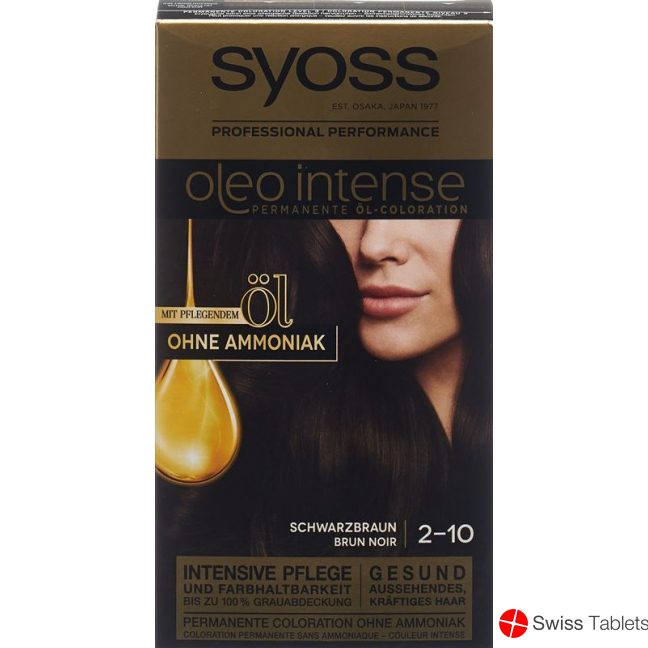 Syoss Oleo Intense 2-10 Black Brown buy online