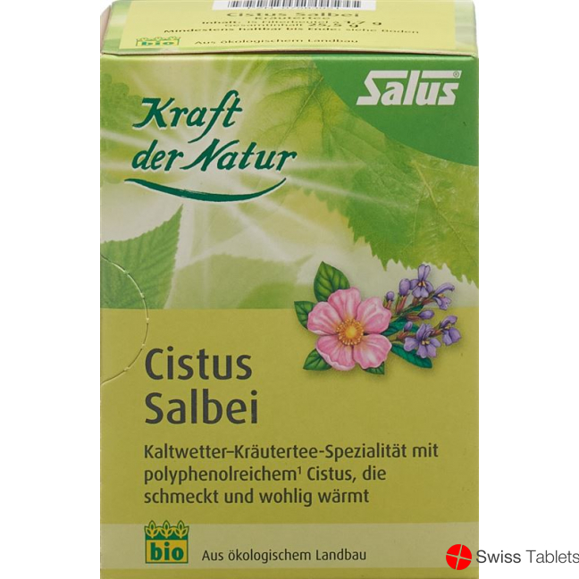 Salus Cistus Sage Tea Organic Bag 15 Pieces buy online
