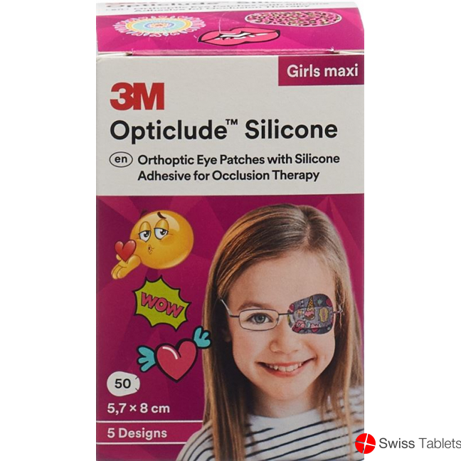 3M Opticlude Sil Augenv 5.7x8cm Maxi Gi (n) 50 Stück buy online