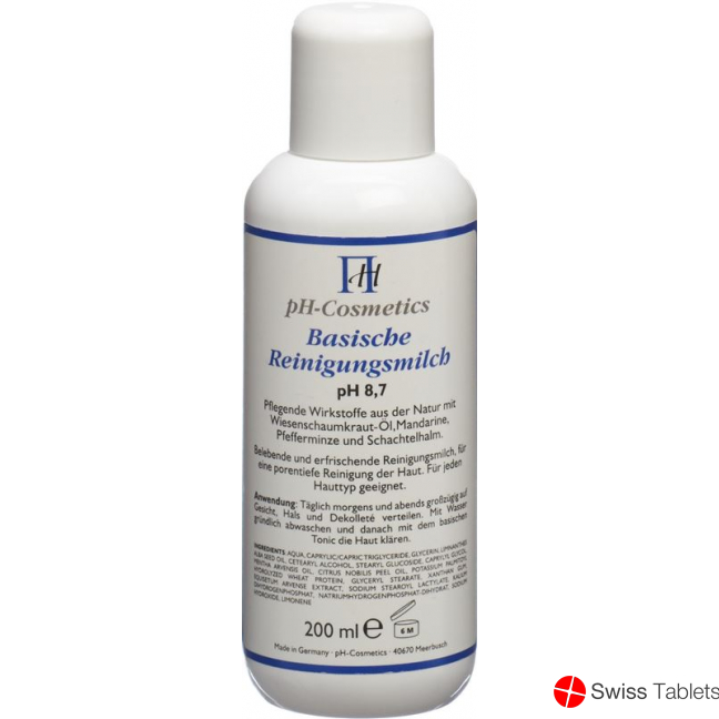 Ph-cosmetics Basische Reinigungsmilch Ph8.7 200ml buy online