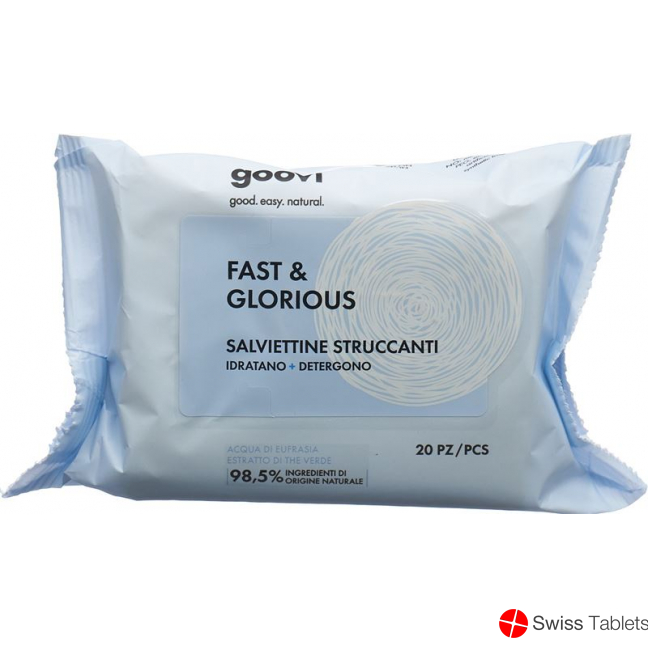 Goovi Fast And Glorious Make-up-entferner 20 Stück buy online
