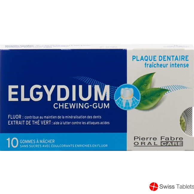 Elgydium Anti-Plaque Zahnpflege-Kaugummi 10 Stück buy online