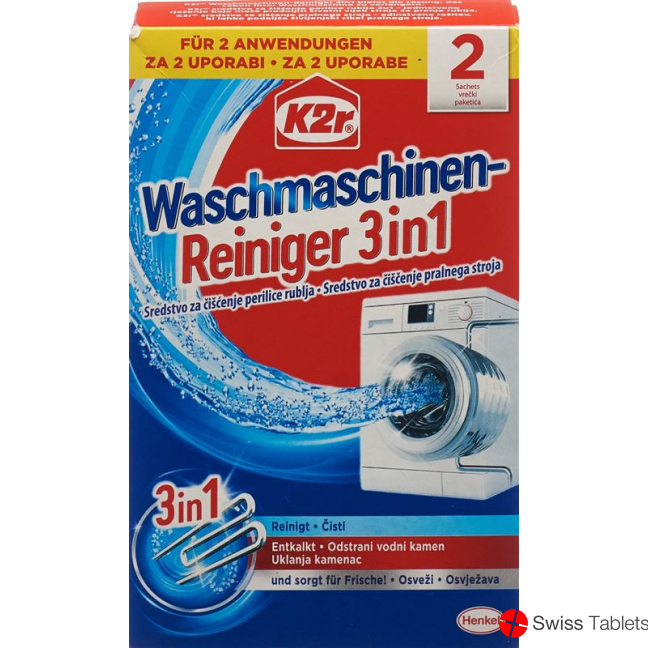 K2r Waschmaschinenreiniger 3in1 2x 75g buy online