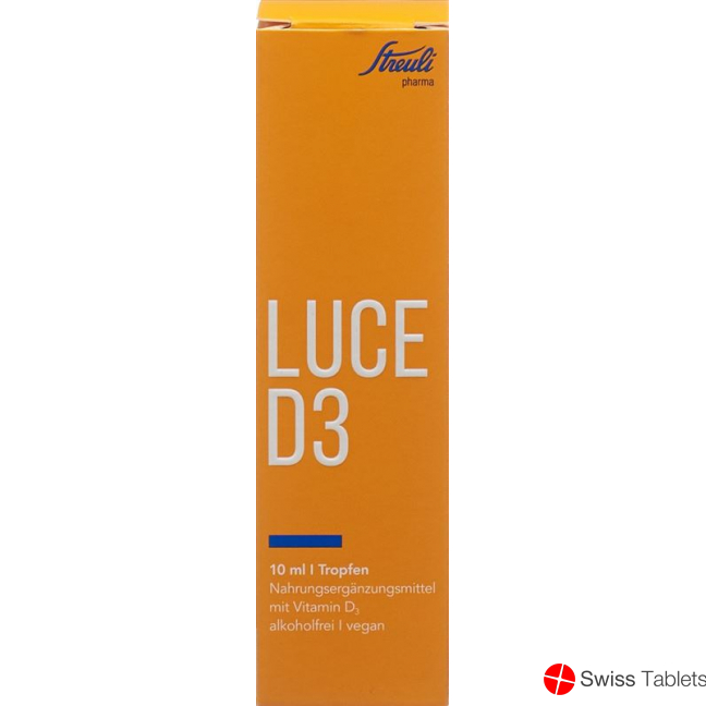 Luce Vitamin D3 Dropper tube 10ml buy online