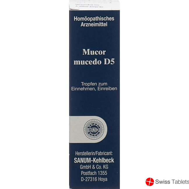 Sanum Mucor Mucedo Tropfen D 5 Flasche 10ml buy online