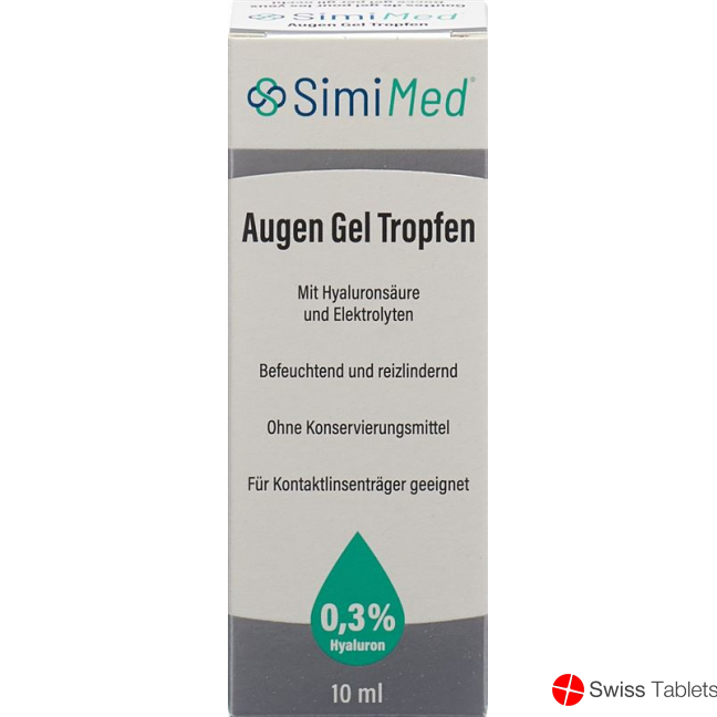 Simimed Augen Gel Tropfen 0.3% Hyaluron 10ml buy online