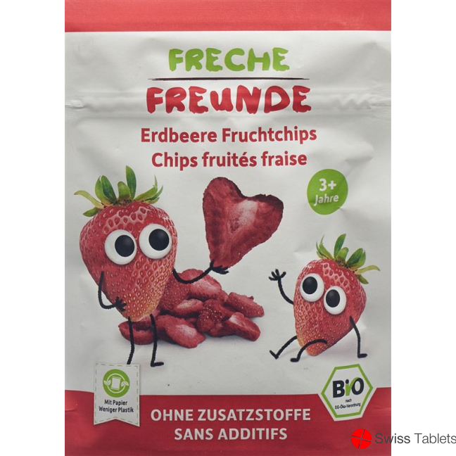 Freche Freunde Fruchtchips Erdbeere 12g buy online