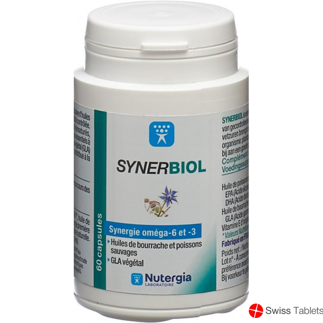 Nutergia Synerbiol Kapseln Dose 60 Stück buy online