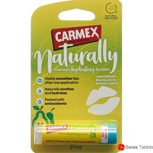 Carmex Lippenbalsam Naturally Pear Stick 4.25g buy online