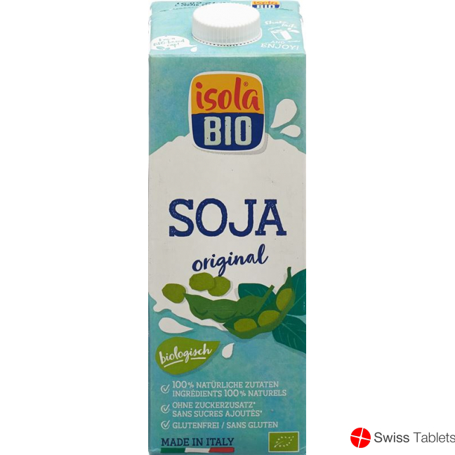 Isola Bio Soja Drink Natur (neu) Tetra 1L buy online