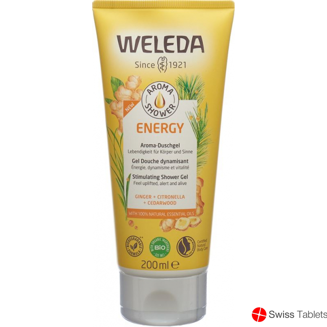 Weleda Aroma Shower Energy Tube 200ml buy online