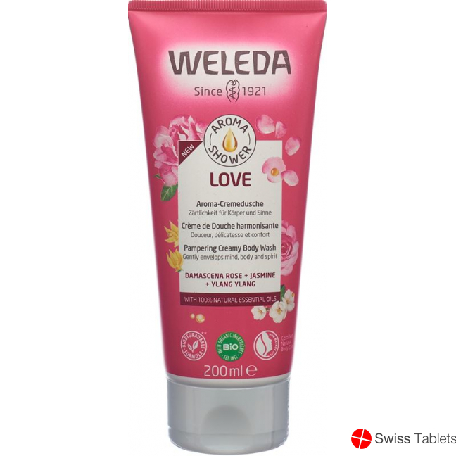 Weleda Aroma Shower Love Tube 200ml buy online