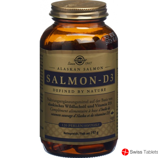 Solgar Salmon-d3 Perlen Flasche 120 Stück buy online
