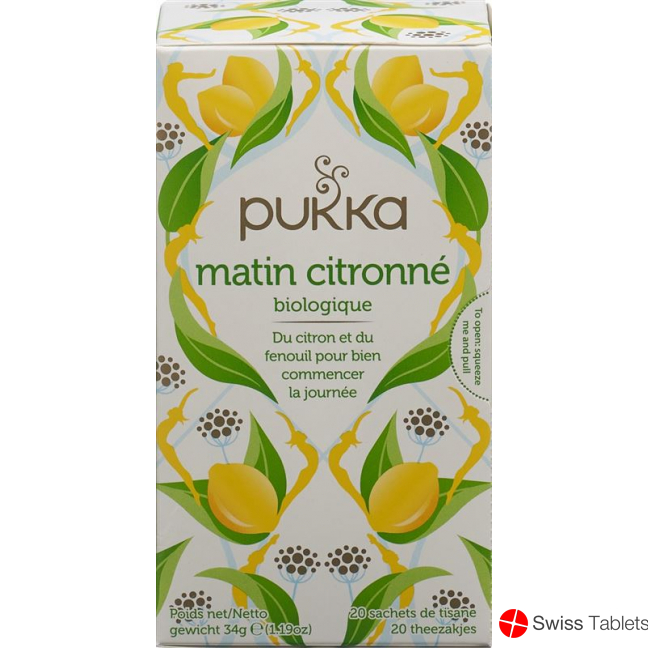 Pukka Matin Citronne The Bio F/e Beutel 20 Stück buy online
