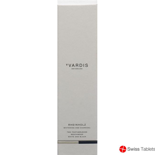 Vvardis Rheinholz Bleach Set Holzzahnbürste 2 Stück buy online