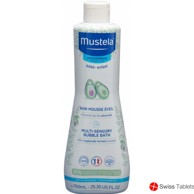 Mustela Anregendes Schaumbad 750ml buy online