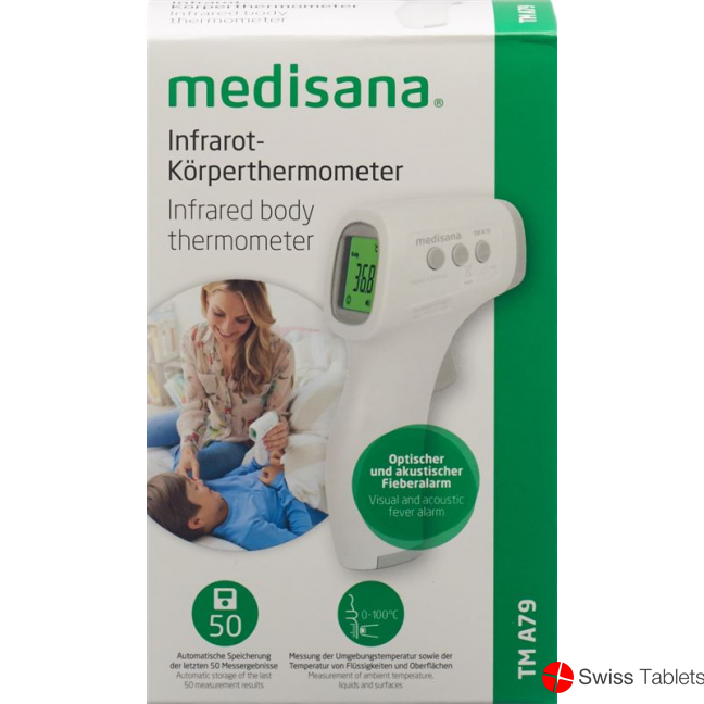 Medisana Non-Contact Infra-Thermometer Tm-a79 buy online