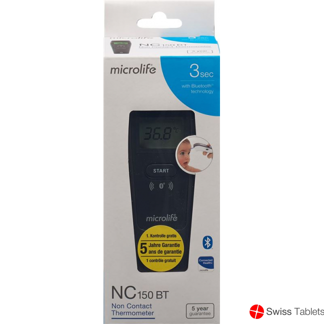 Microlife Non-Contact Bluetooth fever thermos Nc 150 buy online
