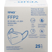 Yphd Respirator FFP2 25 pieces buy online