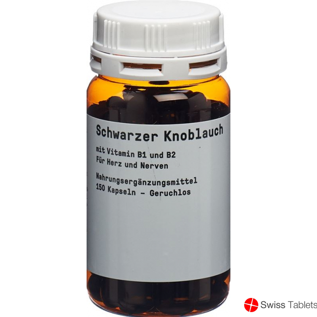 Naturage Schwarzer Knoblauch Kapseln Dose 150 Stück buy online