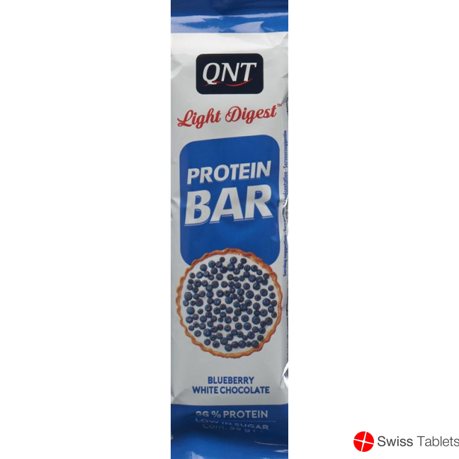 Qnt Light Digest Prot Bar Blueb Wh Choco 55g buy online