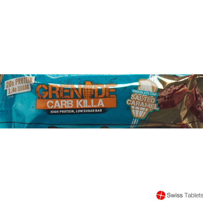 Grenade Carb Killa Bars Choco Chip Salted Car 60g buy online