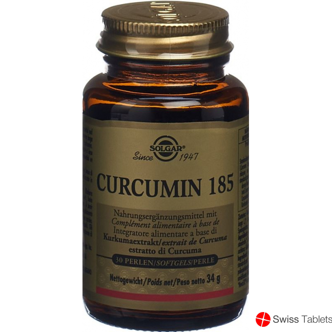 Solgar Curcumin 185 Perlen (neu) Flasche 30 Stück buy online