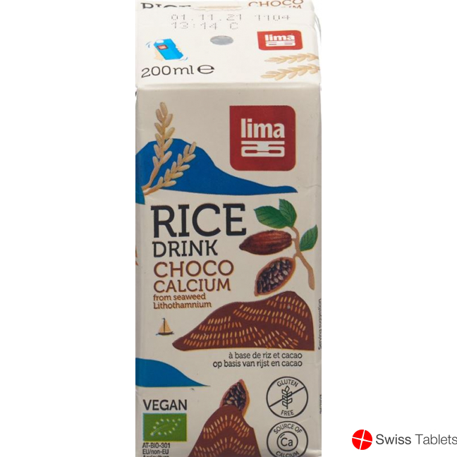 Lima Schoko-Reis Drink mit Calcium Tetra 200ml buy online