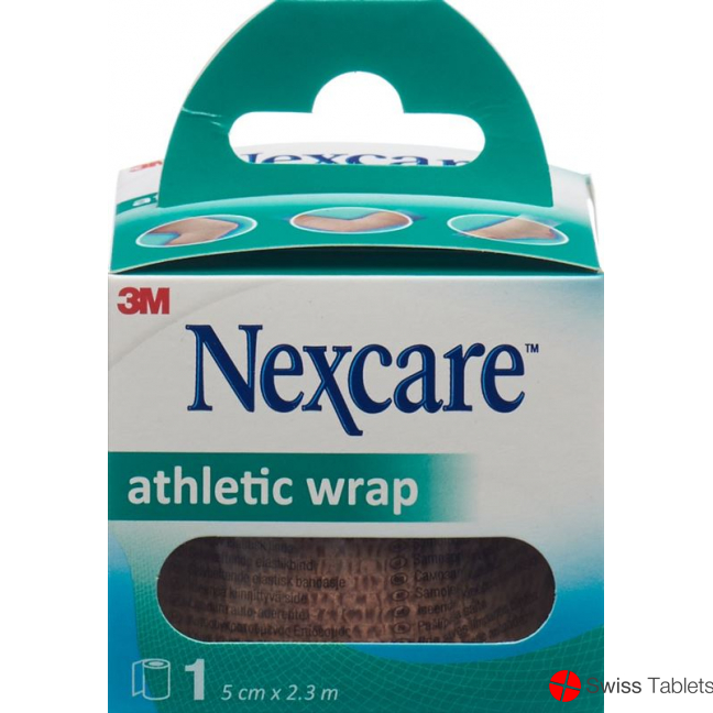 3M Nexcare Athletic Wrap 5cmx2.5m Beige buy online