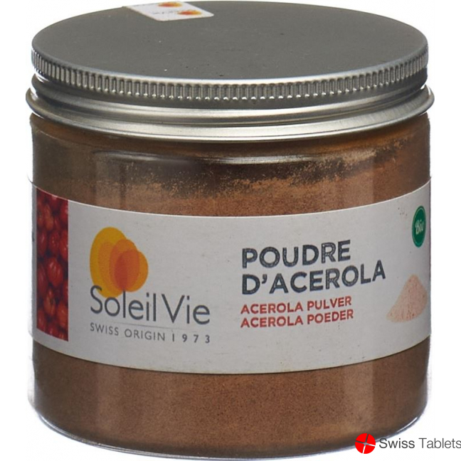 Soleil Vie Acerola Pulver Bio Dose 140g buy online